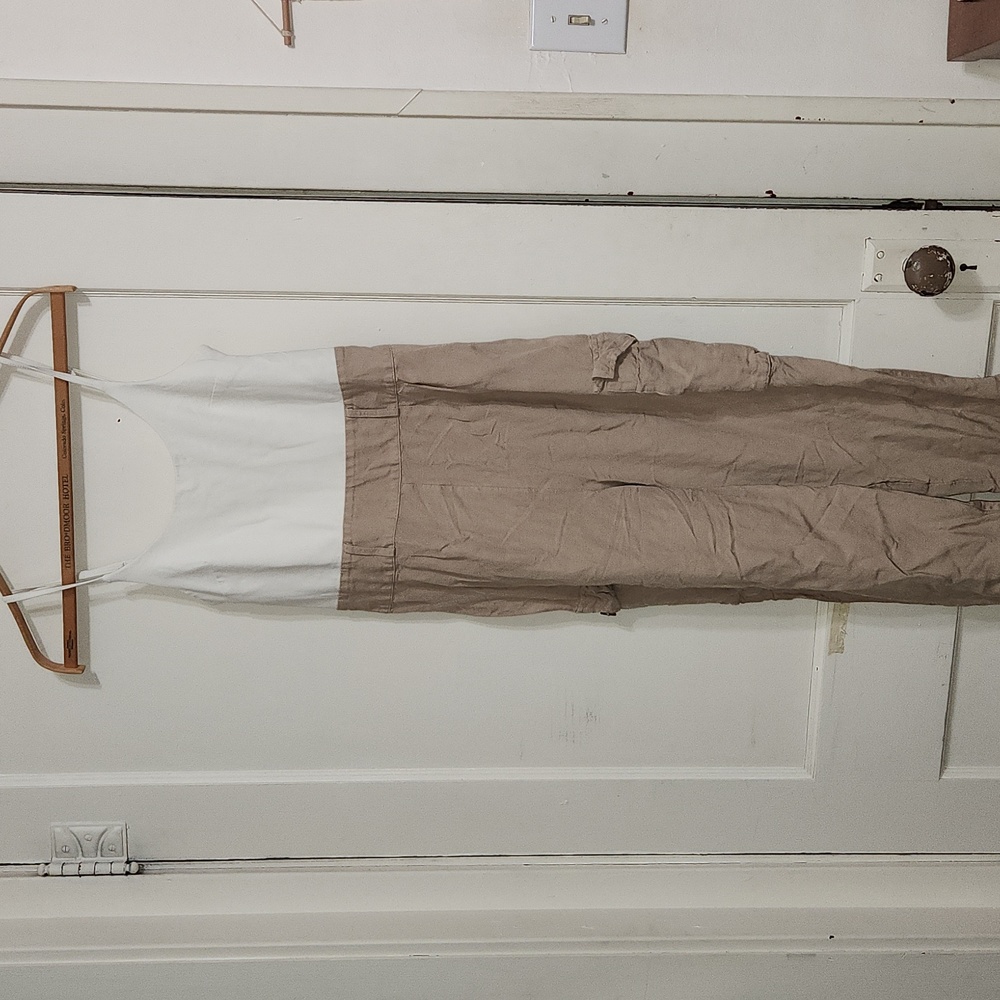 EXPRESS Khaki Pant Jumpsuit